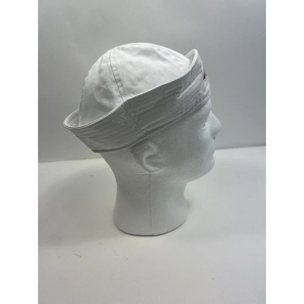 Carnival Cruise Junior 1st Mate Sailors Nautical Cap Hat White Youth Embroidered